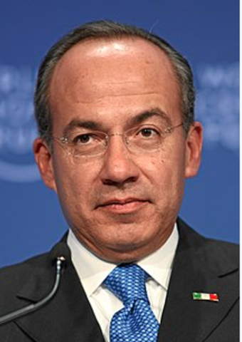 Felipe Calderón.