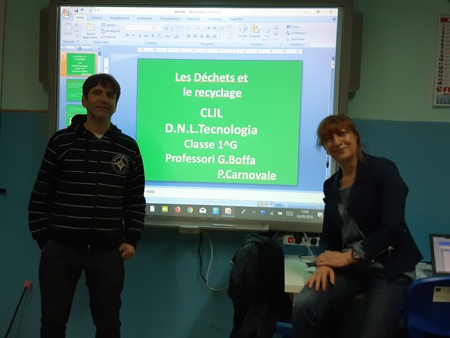 CLIL: " On recycle ?" (Technologie/français)