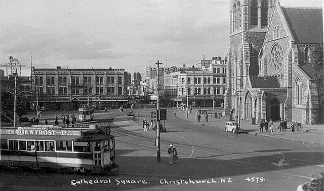 Cathedral square Christchurch