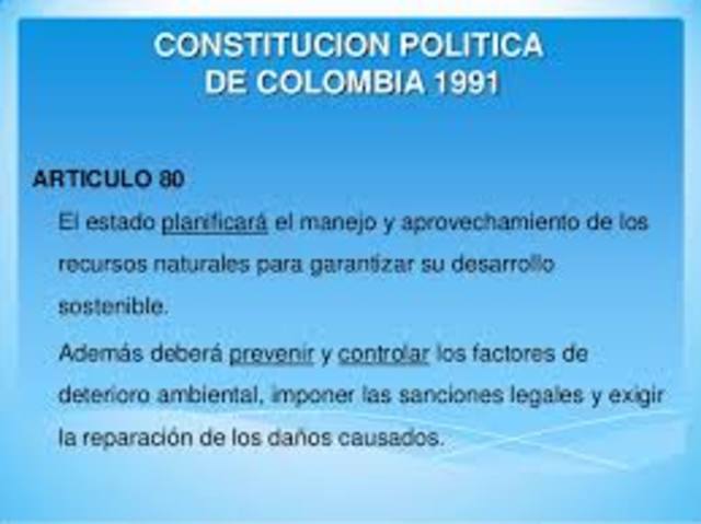 Hechos relevantes locales a nivel ecológico