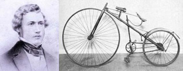 Rueda delantera grande