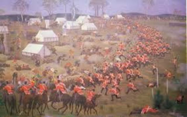 Troopers attack the Ereuka Stockade