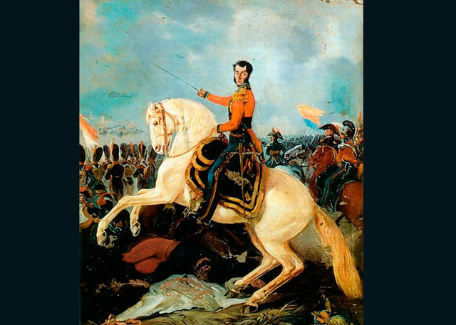 Llegado del General Antonio José de Sucre