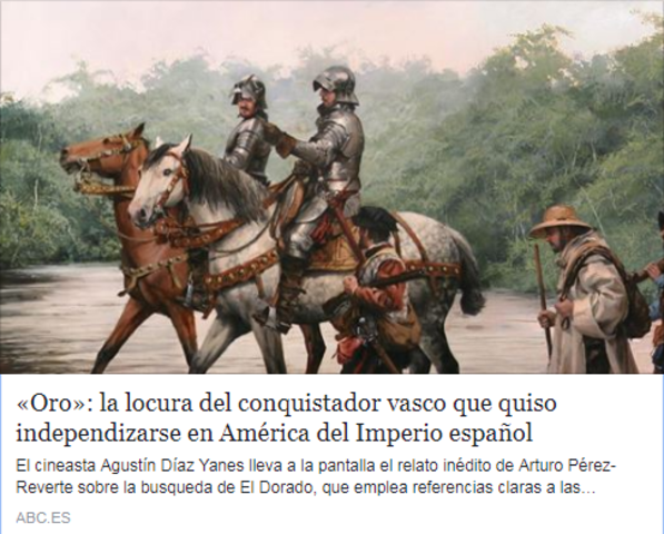 Gonzalo Pizarro y Francisco de Orellana dirigen una expedición al Oriente.