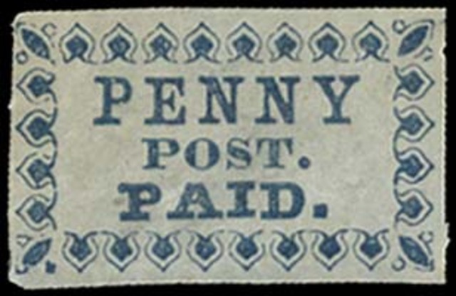 SIGLO XVII "PENNY POST"