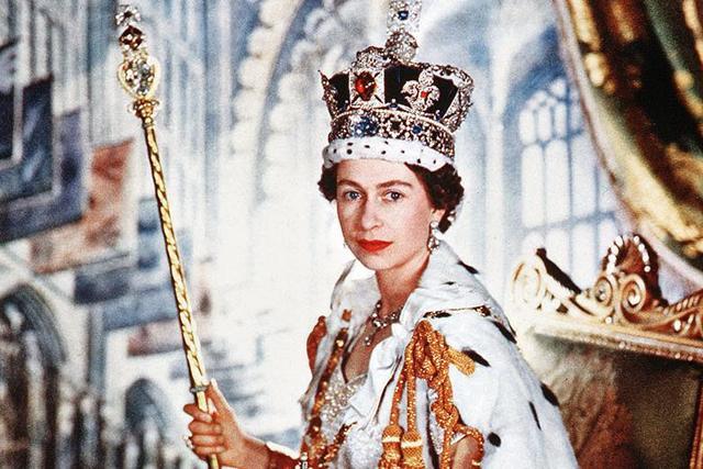 Coronation of queen Elizabeth