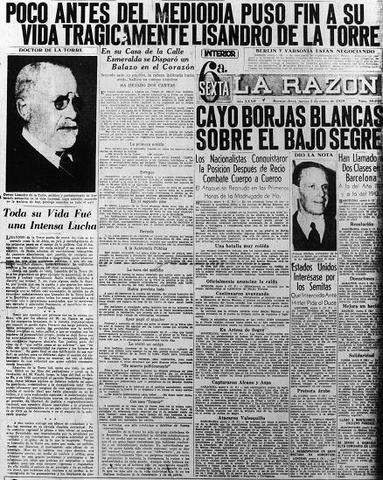 Suicidio de Lisandro de la Torre