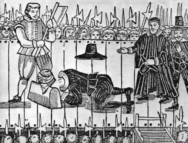 King Charles I Beheaded