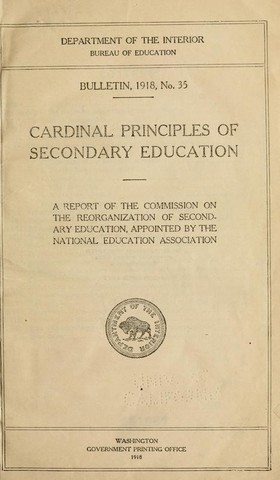 The Cardinal Principles Report
