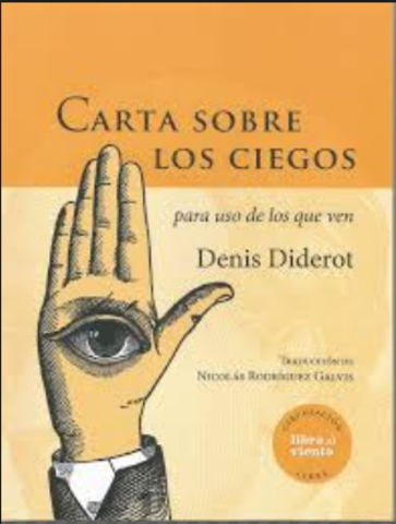Diderot Carta para los ciegos