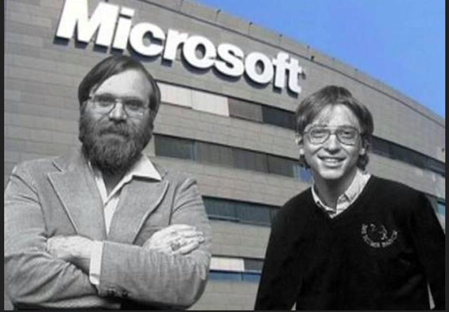 Bill Gates and Paul Allen, co-founders of Microsoft