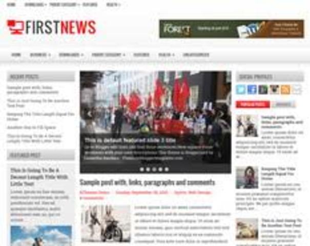 First news blogs are introduced