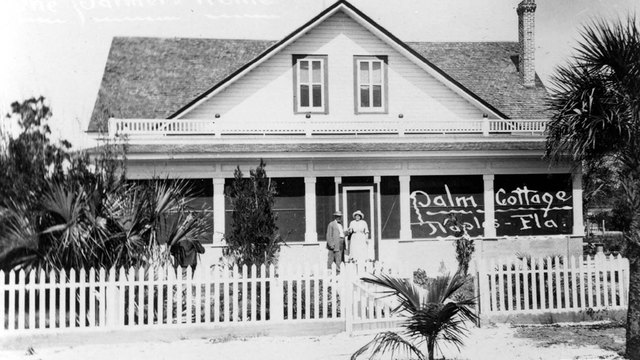 Palm Cottage is built