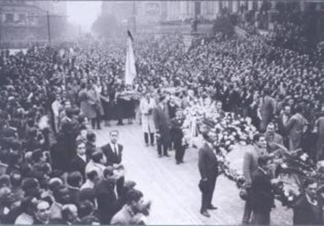 Fallecimiento de Hipólito Yrigoyen