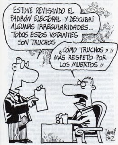 Triunfo en las elecciones fraudulentas de la  concordancia