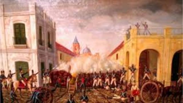 Belgrano durante la Primera Invasión Inglesa.