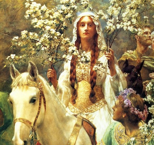 King Arthur marries Guinevere