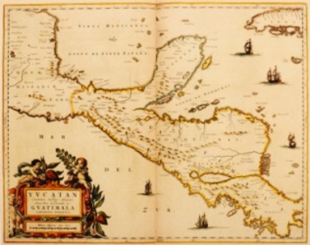 Cortes lands on the Mexican coast.