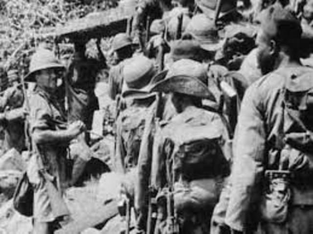 FIN DE LA PRIMERA FASE DE LA GUERRRA