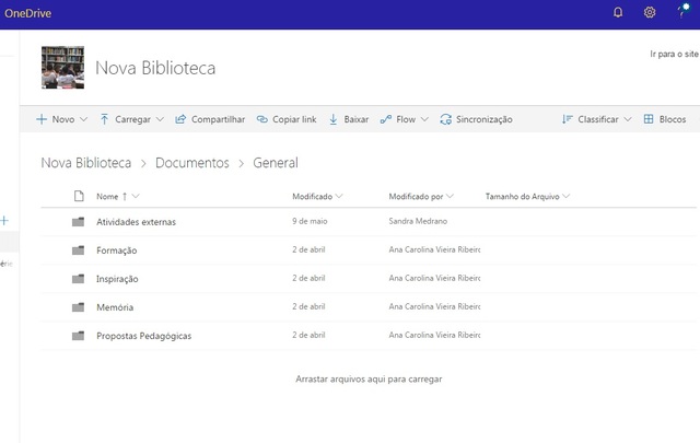 Colaborando nas nuvens...