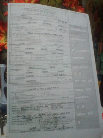 My first day in this world