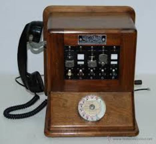 evolución del teléfono1950
