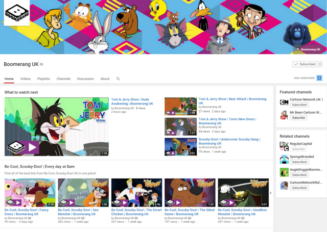 Youtube launches "Shows" for UK.