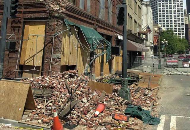 Nisqually Seattle Earthquake