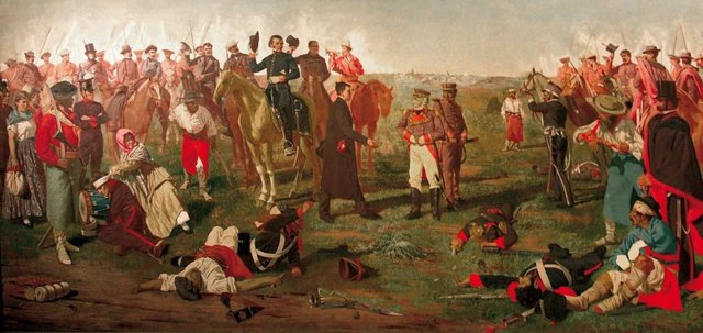 Combate de las piedras