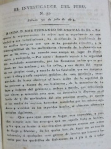 El Investigador Del Perú