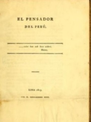 EL PENSADOR DEL PERÚ