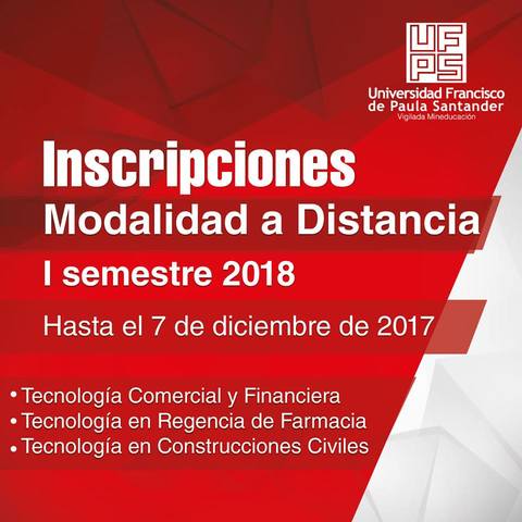 CREACION PROGRAMAS EDUCACION ABIERTA Y A DISTANCIA UFPS