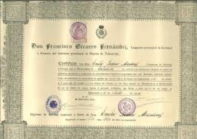 Diploma Bachiller