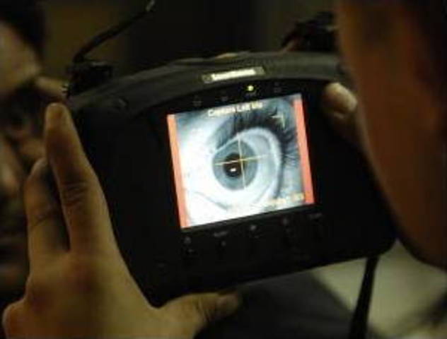 Iris scans