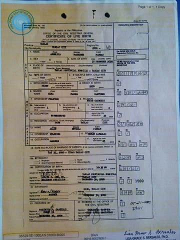 The First day I Exist