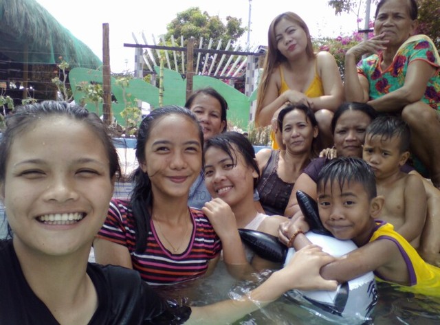 Swimming with Pangan Fam