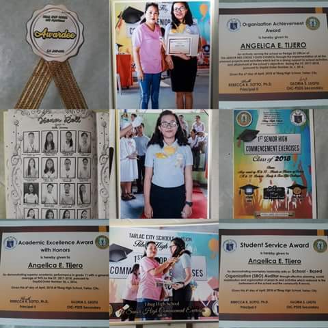 My Grade 11 Recognition