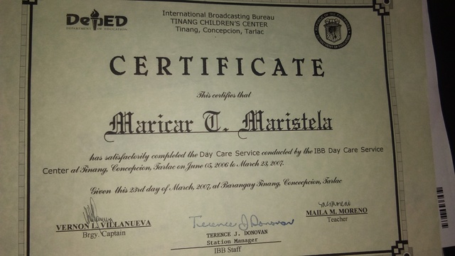 Graduated of day care