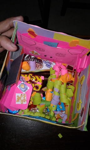 Explosion box for Hannah