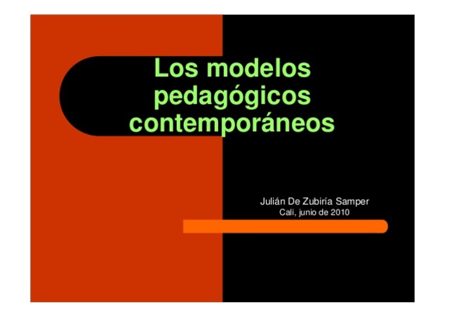 Vigencia actual de los modelos pedagógicos en el contexto educativo