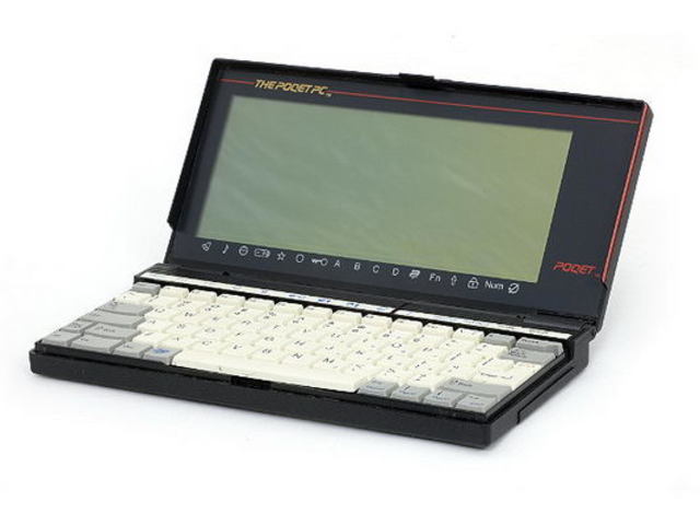 Первый субноутбук The Poqet PC