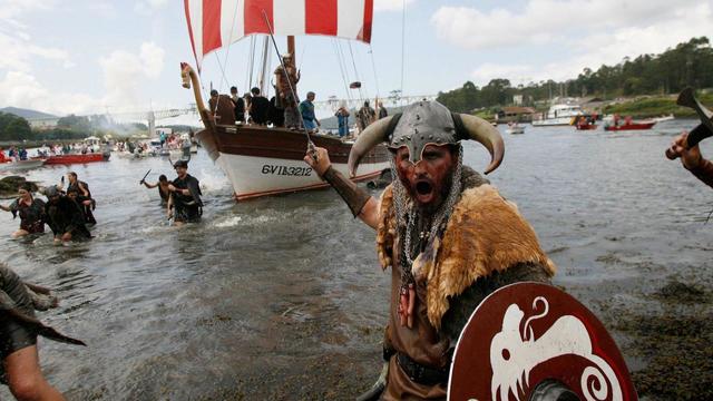 Vikingen vestigen zich in Normandië