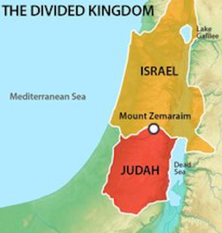 Se divide el reino en 2