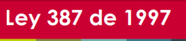 Ley 387 de 1997