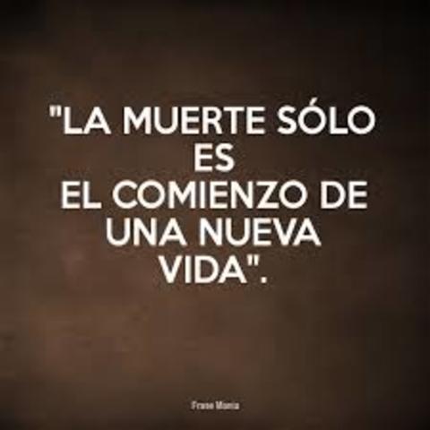 Que pienso de la muerte