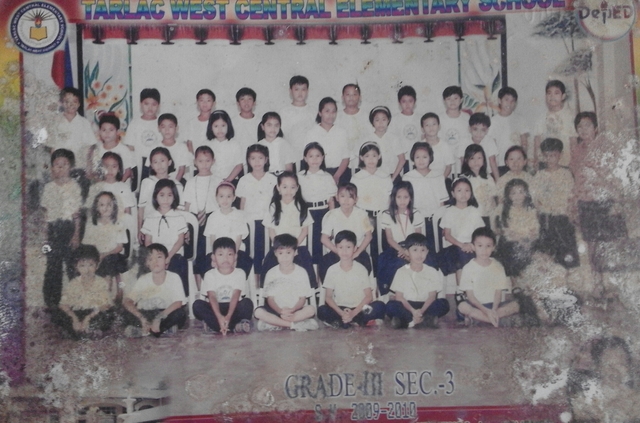 My Class Picture when I was in grade-3