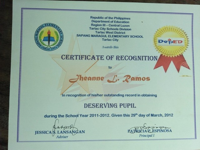 Grade 5 Certification