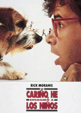 La pelicula "Cariño, he encogido a los niños"
