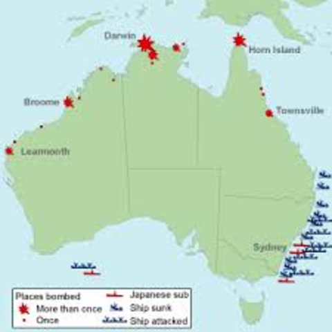 Bombing Of Darwin.