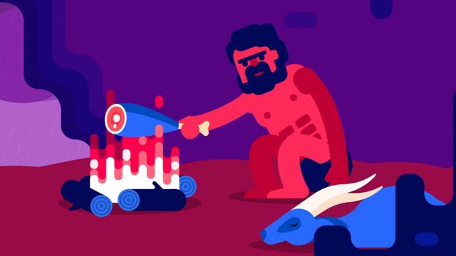 We learned how to handle fire